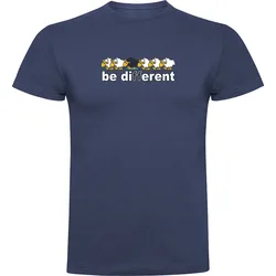 T-shirt à Manches Courtes Be Different Surf Denim Blue XL
