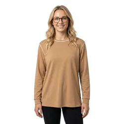 Fenya Sweatshirt Light Brown S Women