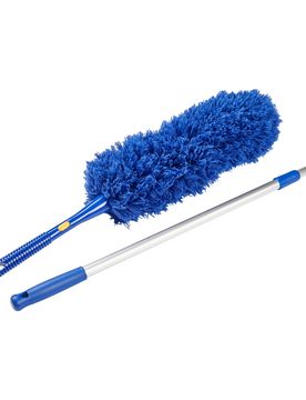 Maxi-Teleskop-Staubfänger blau