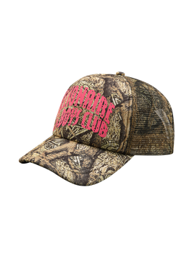 Diamonds & Dollars Tree Camo Arch Logo Trucker Cap - Camo