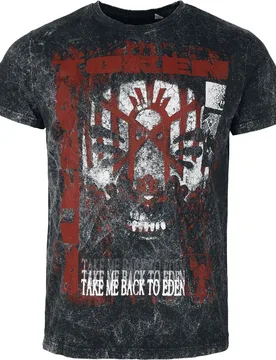 T-Shirt - Collage - S bis M - für Männer - Größe M - schwarz/grau - EMP exklusives Merchandise! - Männer - male - Sleep Token - FashionsVida