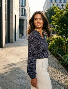 Camicia a maniche lunghe - multicolor