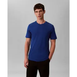 Camiseta Hombre supima logo bordado