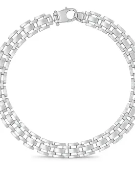 Bracciale Uomo Oro Bianco GL102478