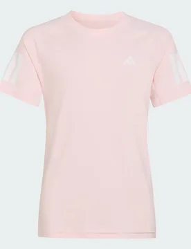 T-shirt da tennis Club Junior 9-10A Distilled Pink - Adidas - FashionsVida