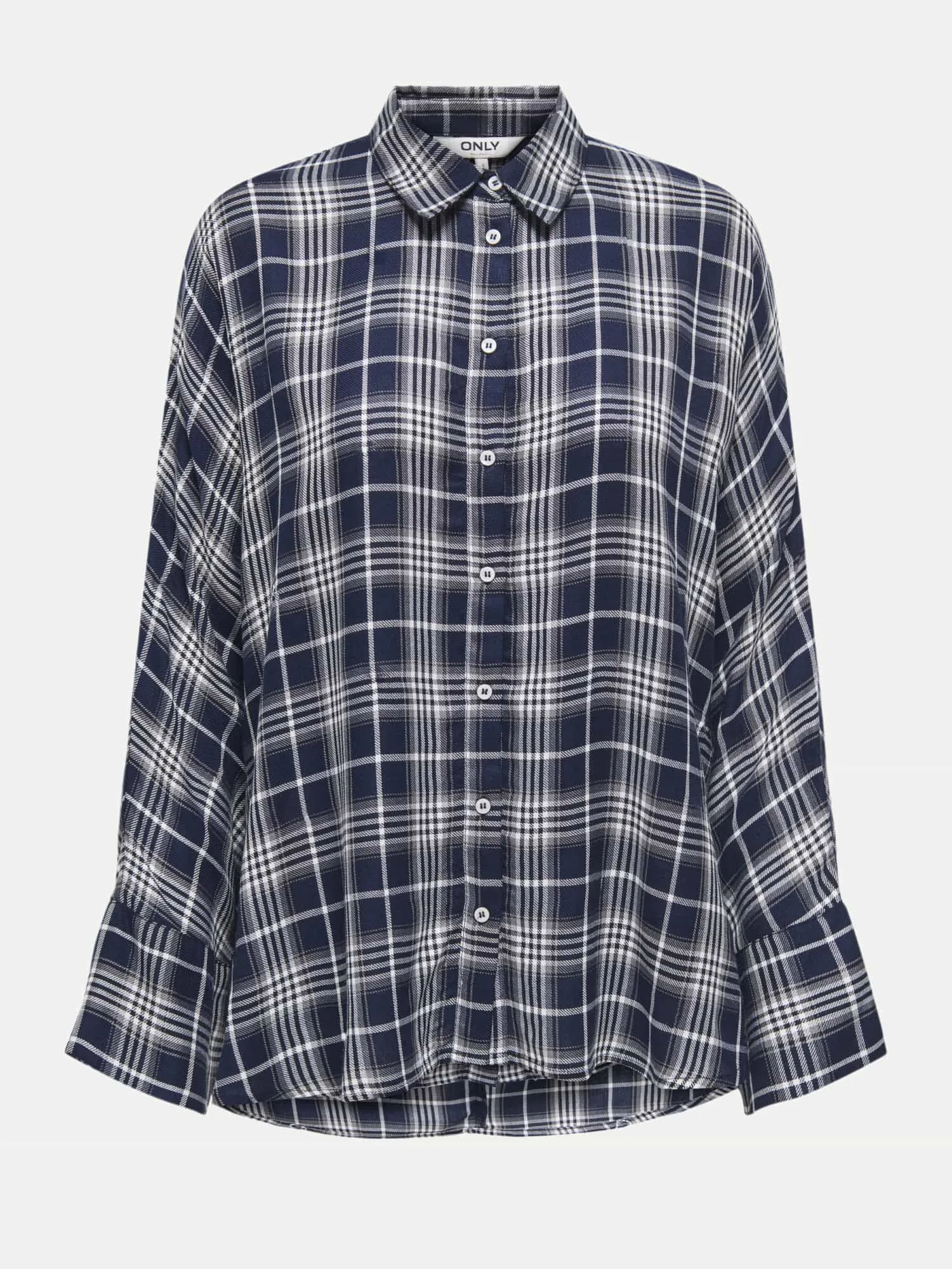 Regular-Fit Karohemd ONLGRACE Blau M - Only - FashionsVida