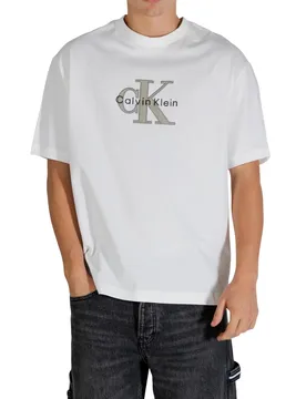 Herren T-Shirt Weiß 497379