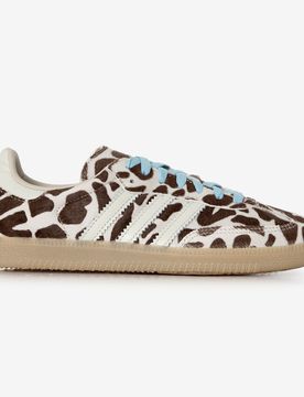 Samba Og Girafe Pony Hair marron/blanc 36