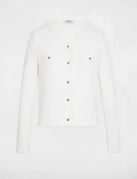 Cárdigan de mujer ajustado con botones - Morgan - FashionsVida
