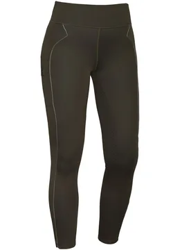 Damen Reithose KLkattie W F-Tec4 Full-Grip, green black - Kingsland - FashionsVida