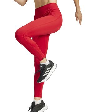 Adizero 3 malla larga running mujer Rojo (S)