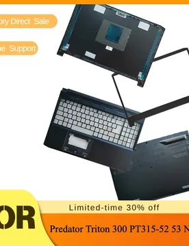 Laptop Top Case Screen Back Cover Frame Bezel Palm Rest Bottom Shell Upper Lower For Predator Triton 300 PT315-52 53 N20C3 - Aliexpress - FashionsVida