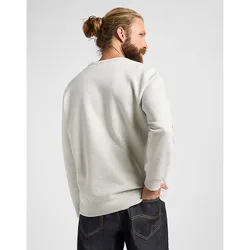 Regular Sweatshirt Sharp Grey Mele Größe S male