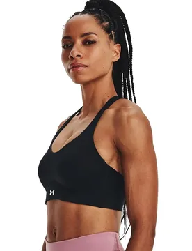 Haut De Sport Maintien Moyen Uplift Black / Black 85 - Under armour - FashionsVida