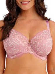 Womens Emmaline Side Support Bra - Pink Polyamide - Size 32f
