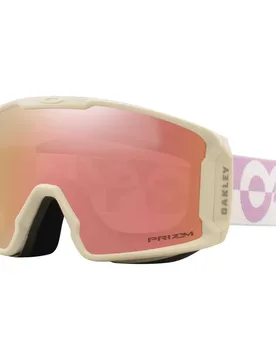 Masque De Ski Line Miner M Rene/jamie Takedown Toadstool Duality Rizm Snow Rose Gold Iridium/CAT3 Homme - Oakley Goggles - FashionsVida