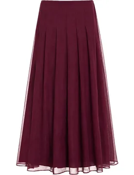 The-Are - Falda midi de tablas - The-Are - FashionsVida