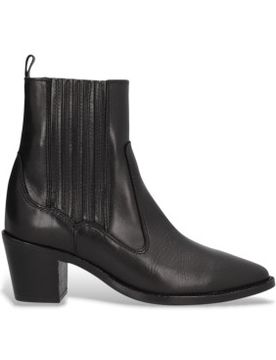 Para mujer. 258117 Botines de Piel Nevada (36), 5 a 8cm, Cremallera, Casual