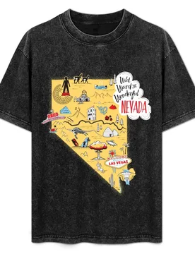 Weird Nevada T-Shirt Daily Wear Plain Short Sleeve Shirt - Aliexpress - FashionsVida