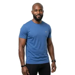 Maglietta A Maniche Corte 200318 Regular Fit Vintage Blue XL