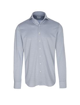 Camisa Slim Fit azul claro 44