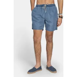 Harper & Neyer - Bañador tipo bermuda de hombre liso