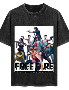 World game free fire... T-Shirt Street Fashion Casual Tee Shirt - Aliexpress - FashionsVida