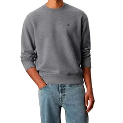Jeans Felpa Relaxed Monogram Medium Grey Heather XL