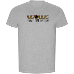 Be Different Swim Eco Short Sleeve T-shirt Heather Grey M Men