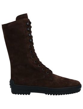 Botines de caña alta Mujer Café 35,35.5,36,36.5 Mujer