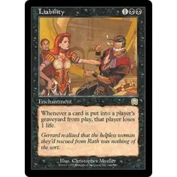 Liability (foil) Mercadian Masques
