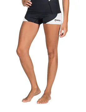 Short Rash Guard Trilastic She Dives Shorts Black / White XL - Mares - FashionsVida