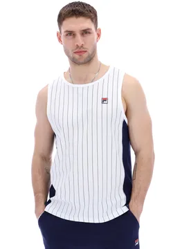 Flatline Cut And Sew Vest - XS - FILA - FashionsVida