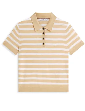 Tommy Hilfiger Polo crema L - Tommy hilfiger - FashionsVida
