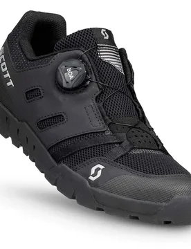 Scarpe Mtb Sport Crus-r Flat Boa Black / Silver - Scott - FashionsVida