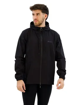 Santini Giacca Pluvia Black