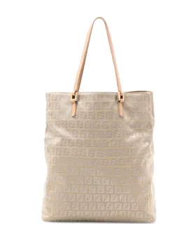Zucchino Canvas Tote - Fendi - FashionsVida