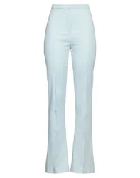 Pantalones Mujer Azul celeste 40 Mujer