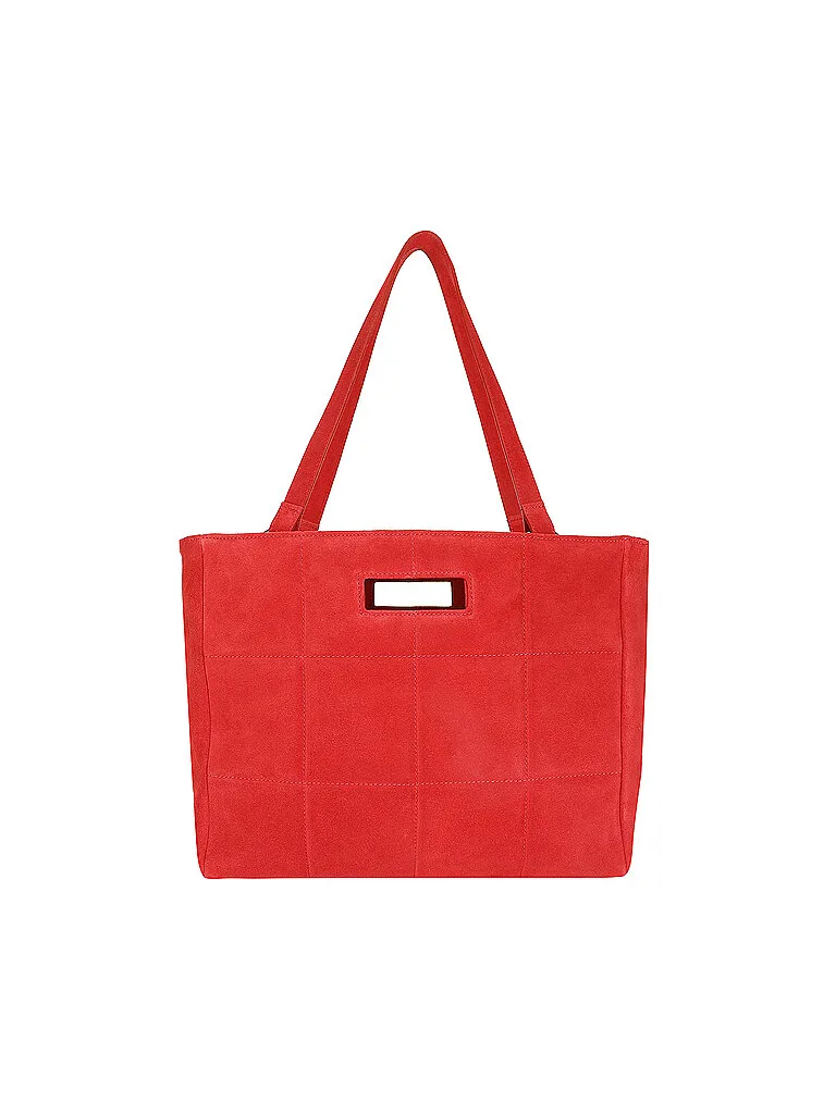Sac en cuir - Shopper ÉDITION LIMITÉE rouge - Julia Skergeth - FashionsVida
