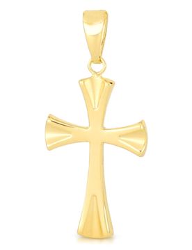 Ciondolo Croce Uomo Oro Giallo GL101965