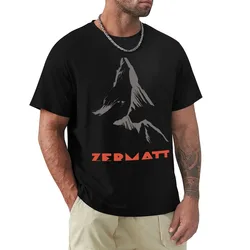 Zermatt, Valais, Switzerland T-Shirt Sport Basic Moisture Wicking Tee