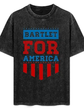 Bartlet for america T-Shirt Art Pattern Printed Casual Top - Aliexpress - FashionsVida