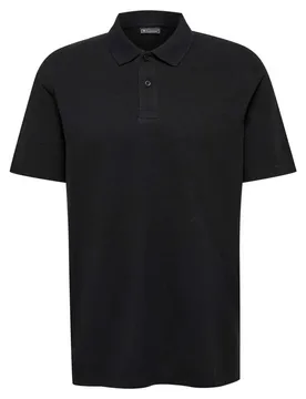 Polo à Manches Courtes Red Classic Black S