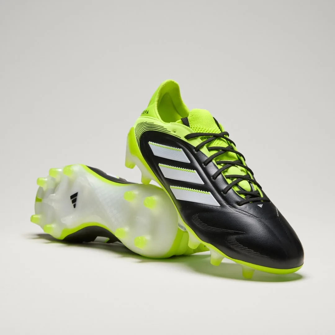 Scarpe Copa Pure 3 Elite Terreni Compatti 36 Core Black / Cloud White / Lucid Lemon - Adidas - FashionsVida