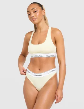 Icon Baumwoll-String Damen - Damen, Gelb - female - Size: M - Calvin Klein Underwear - FashionsVida