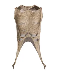 Rick Owens Top Mujer Oro S Mujer