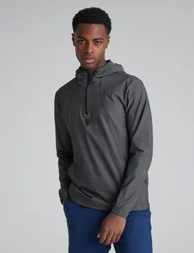 Manchester United x Golf Ultimate365 Anorak Black M - Adidas - FashionsVida