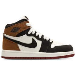 Aj1 Retro Hi Og Toddler Trainers - Brown - Size 12.5 - Leather - Brown - Size: 12.5