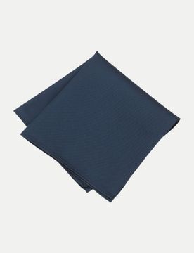 Prince Bowtie Einstecktuch Uni Blau