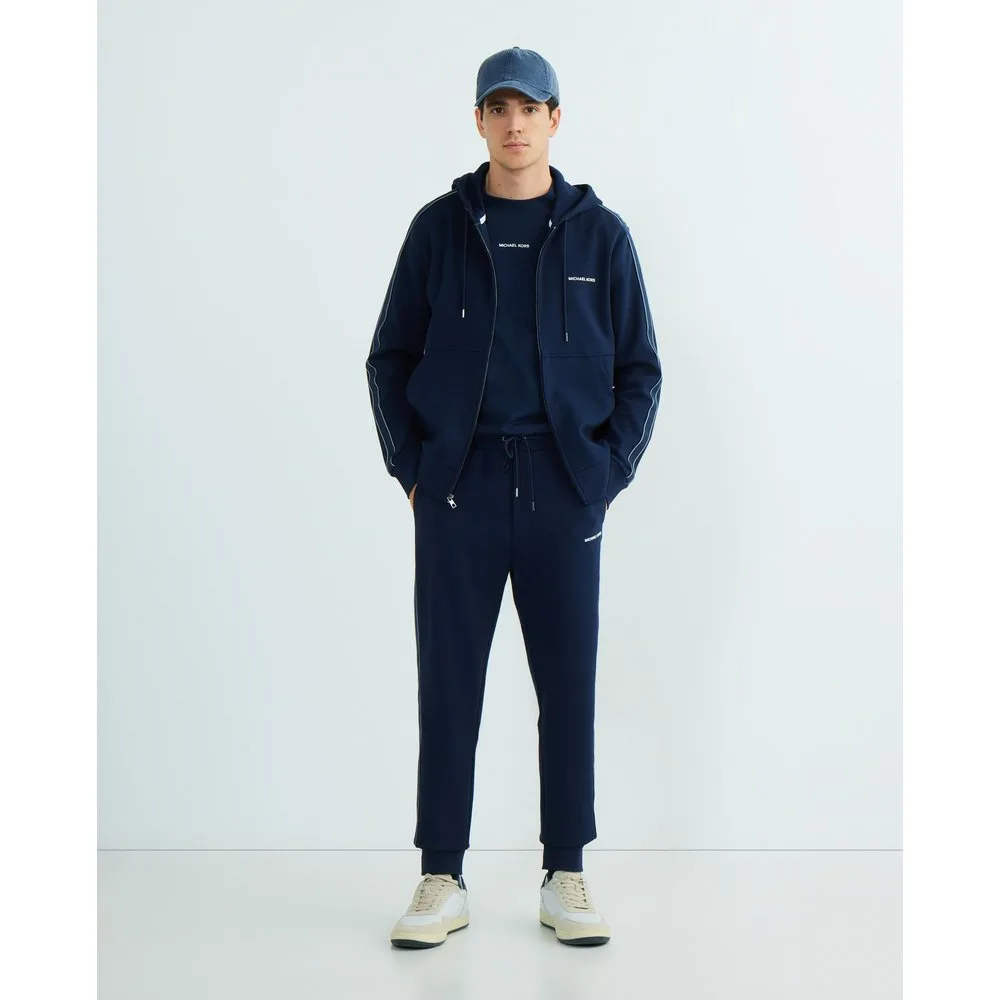 Jogger de hombre de mezcla de algodón con cinta de logotipos - Michael Kors - FashionsVida